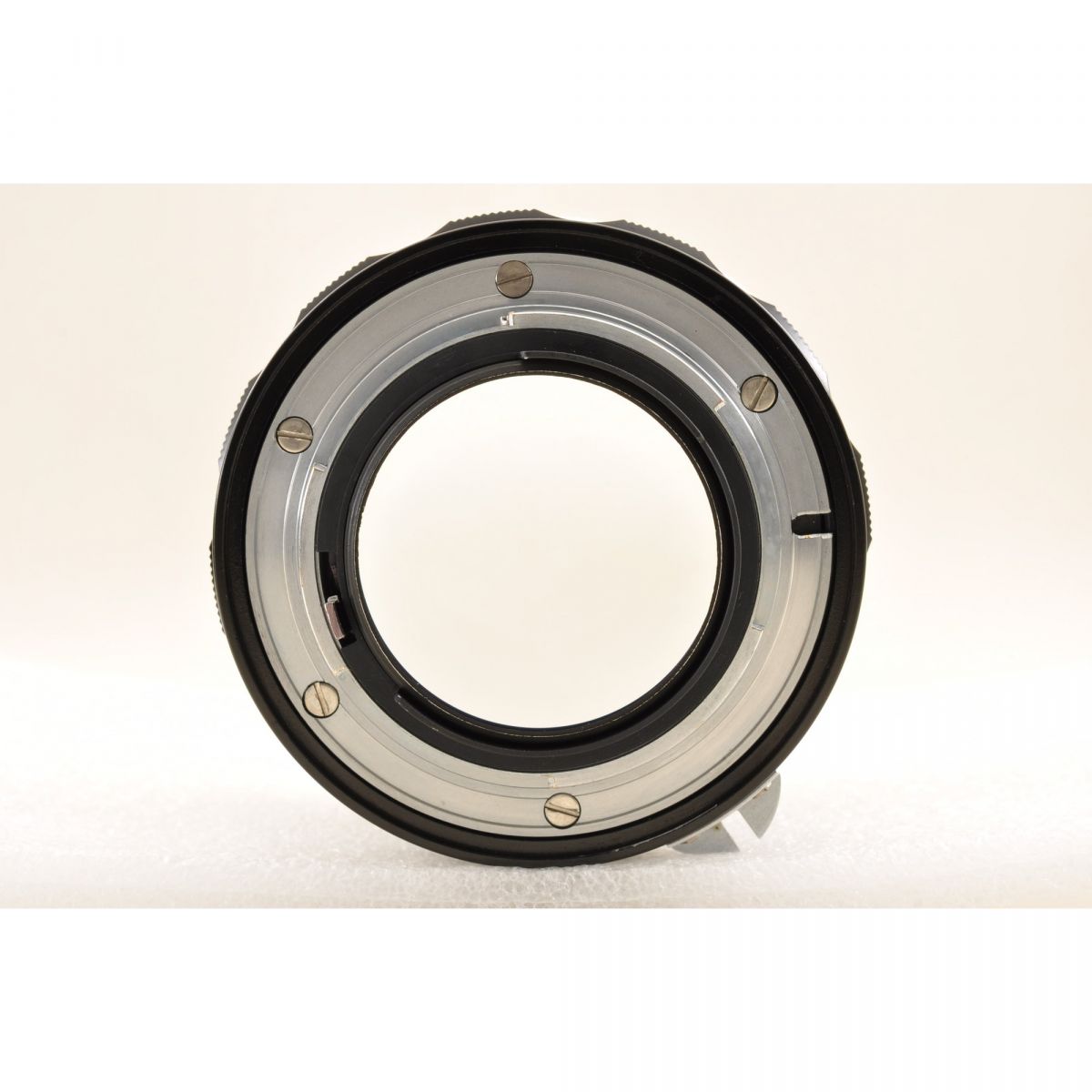 【中古】Nikon F アイレベル シルバー フィルムカメラ NIKKOR-S Auto 50mm f/1.4 非Ai レンズ ケース付 ニコン