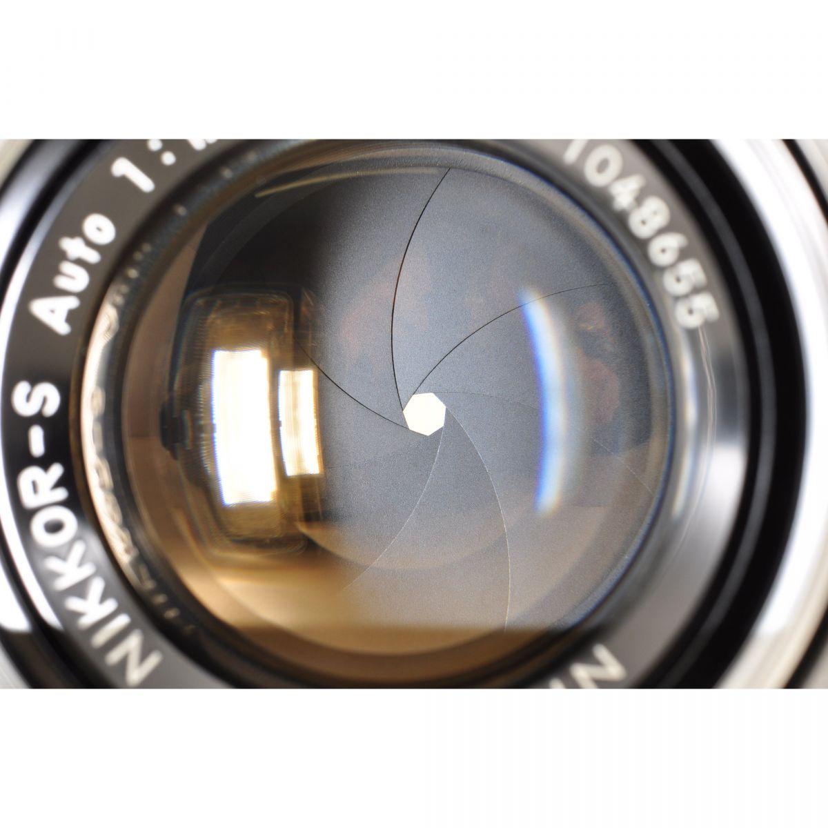 【中古】Nikon F アイレベル シルバー フィルムカメラ NIKKOR-S Auto 50mm f/1.4 非Ai レンズ ケース付 ニコン
