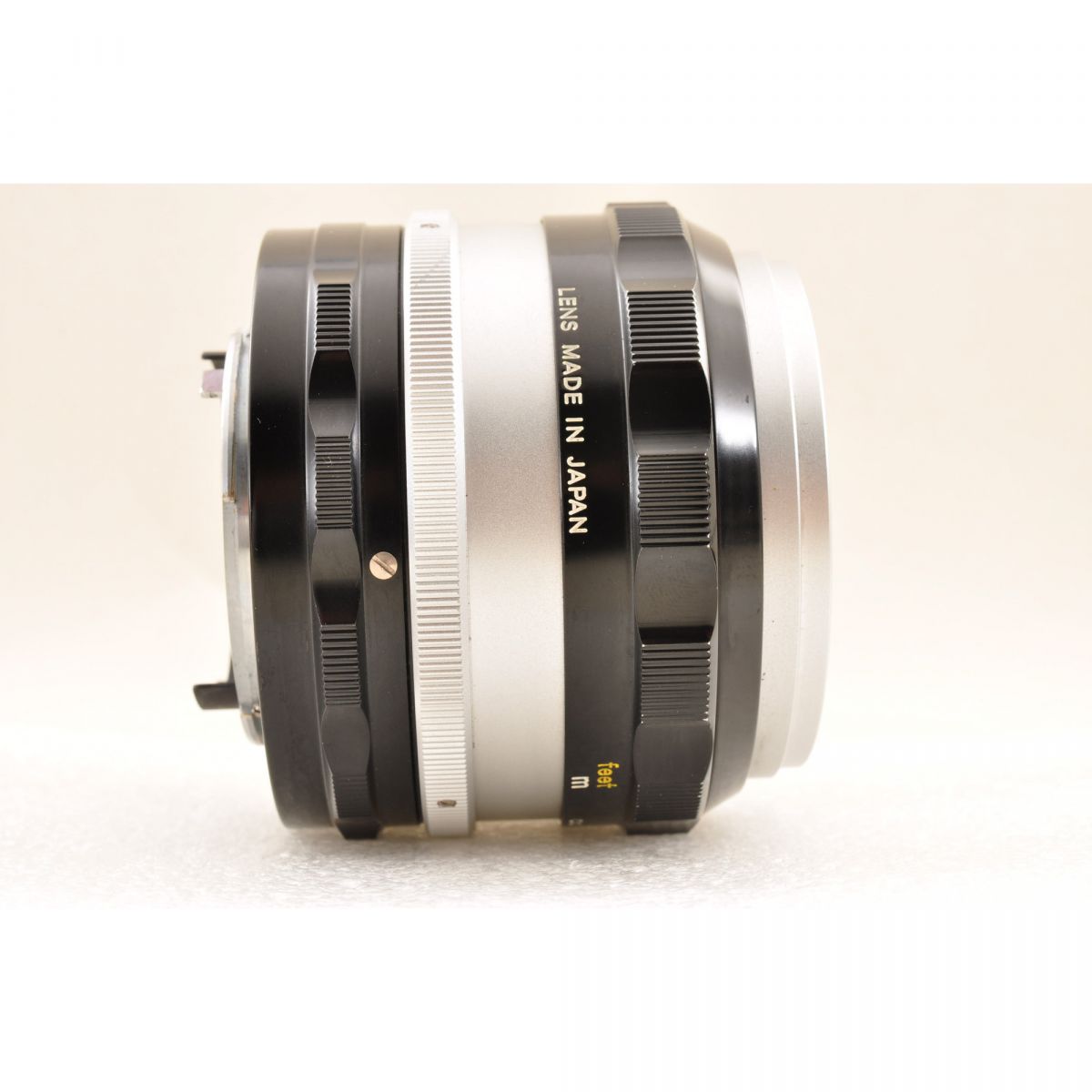 【中古】Nikon F アイレベル シルバー フィルムカメラ NIKKOR-S Auto 50mm f/1.4 非Ai レンズ ケース付 ニコン
