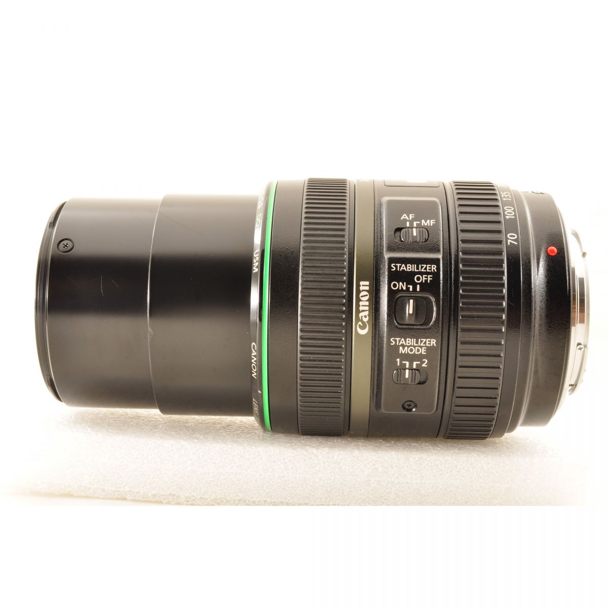 【中古】Canon EF 70-300mm f4.5-5.6 DO IS USM 望遠ズームレンズ フード付 キヤノン