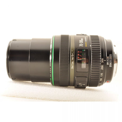 【中古】Canon EF 70-300mm f4.5-5.6 DO IS USM 望遠ズームレンズ フード付 キヤノン