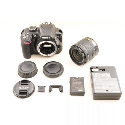 【中古】Nikon D3400 デジタルカメラ AF-S 18-55mm VR レンズキット デジタルカメラ ニコン