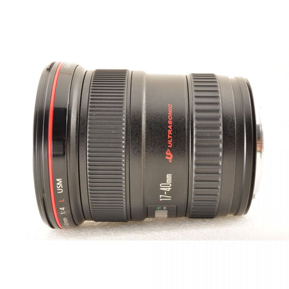 【中古】Canon EF 17-40mm f/4L USM 広角ズームレンズ キヤノン