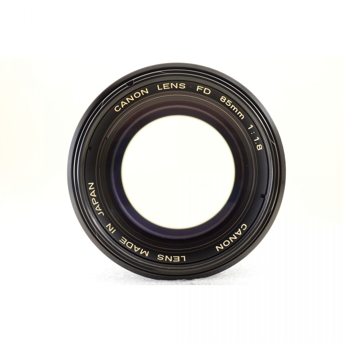 【中古】Canon New FD 85mm f/1.8 単焦点 ポートレートレンズ ソフトフィルター付 キヤノン