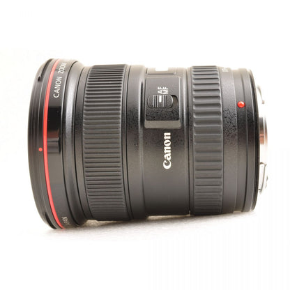 【中古】Canon EF 17-40mm f4 L USM 広角ズームレンズ フード付 キヤノン