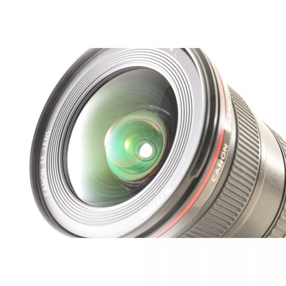 【中古】Canon EF 17-40mm f4 L USM 広角ズームレンズ フード付 キヤノン