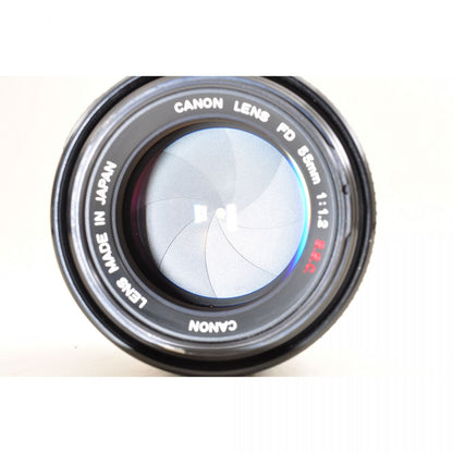 【中古】Canon FD 55mm f1.2 S.S.C. 単焦点 標準レンズ カメラレンズ 交換レンズ キヤノン