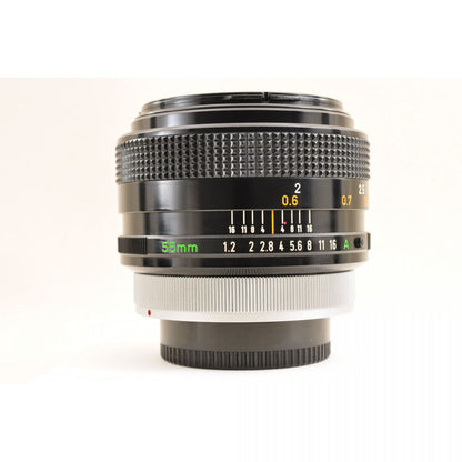 【中古】Canon FD 55mm f1.2 S.S.C. 単焦点 標準レンズ カメラレンズ 交換レンズ キヤノン