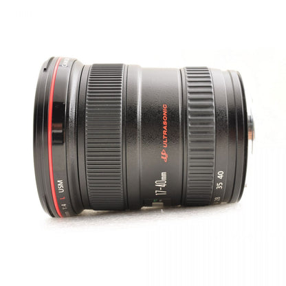 【中古】Canon EF 17-40mm f/4L USM 広角ズームレンズ キヤノン