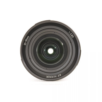 【中古】Nikon AF Zoom-Nikkor 20-35mm f/2.8D IF 広角ズームレンズ フード付 ニコン