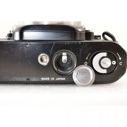 【中古】Nikon F2 フォトミック ブラック 一眼レフ フィルムカメラ Zoom-NIKKOR C Auto 43-86mm f3.5 ニコン