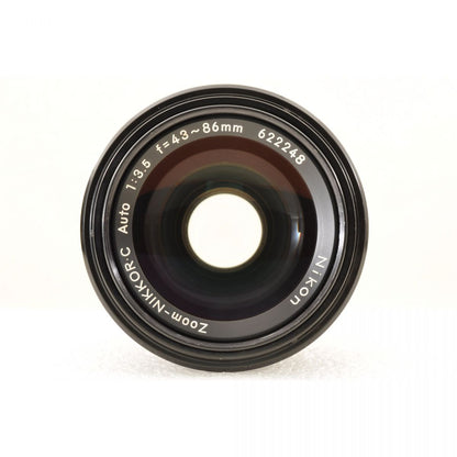 【中古】Nikon F2 フォトミック ブラック 一眼レフ フィルムカメラ Zoom-NIKKOR C Auto 43-86mm f3.5 ニコン