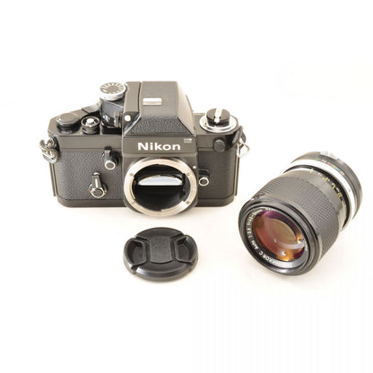 【中古】Nikon F2 フォトミック ブラック 一眼レフ フィルムカメラ Zoom-NIKKOR C Auto 43-86mm f3.5 ニコン