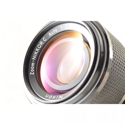 【中古】Nikon F2 フォトミック ブラック 一眼レフ フィルムカメラ Zoom-NIKKOR C Auto 43-86mm f3.5 ニコン