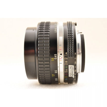 【中古】Nikon FM ブラック フィルムカメラ Ai NIKKOR 50mm f/1.4 レンズセット ニコン