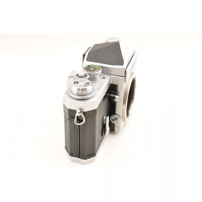 【中古】Nikon F アイレベル シルバー フィルムカメラ NIKKOR-H Auto 50mm f/2 非Ai レンズ ニコン