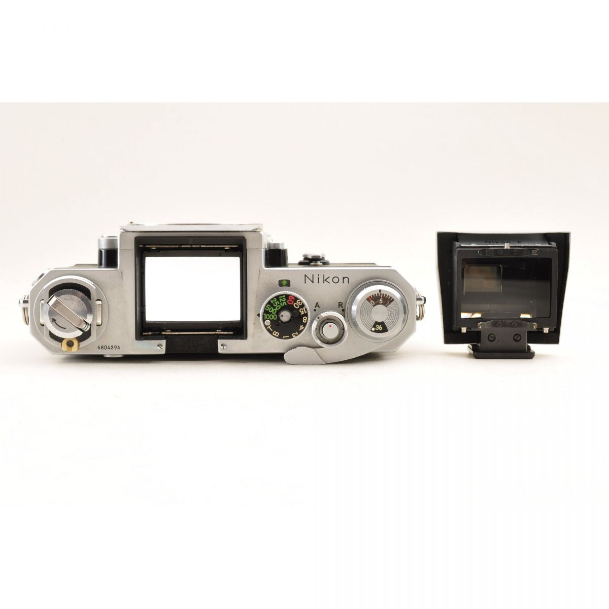 【中古】Nikon F アイレベル シルバー フィルムカメラ NIKKOR-H Auto 50mm f/2 非Ai レンズ ニコン