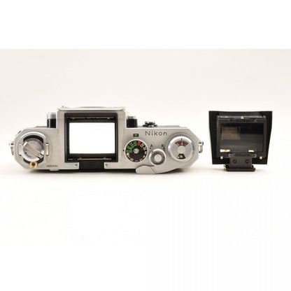 【中古】Nikon F アイレベル シルバー フィルムカメラ NIKKOR-H Auto 50mm f/2 非Ai レンズ ニコン