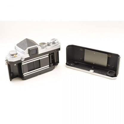 【中古】Nikon F アイレベル シルバー フィルムカメラ NIKKOR-H Auto 50mm f/2 非Ai レンズ ニコン