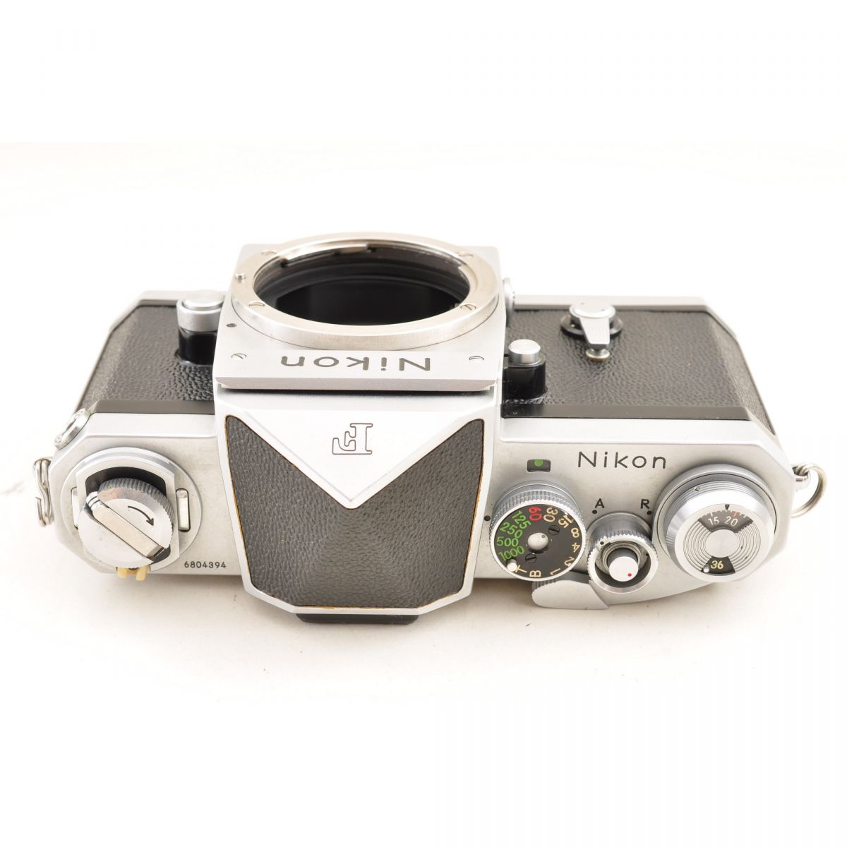 【中古】Nikon F アイレベル シルバー フィルムカメラ NIKKOR-H Auto 50mm f/2 非Ai レンズ ニコン