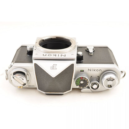 【中古】Nikon F アイレベル シルバー フィルムカメラ NIKKOR-H Auto 50mm f/2 非Ai レンズ ニコン