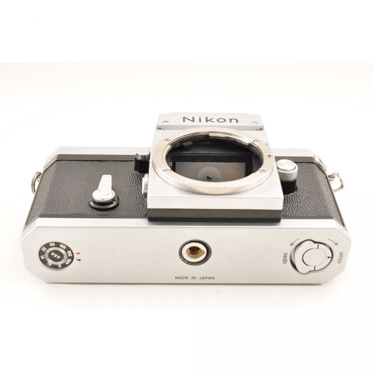 【中古】Nikon F アイレベル シルバー フィルムカメラ NIKKOR-H Auto 50mm f/2 非Ai レンズ ニコン