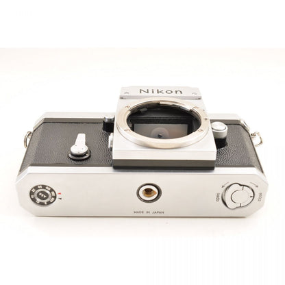 【中古】Nikon F アイレベル シルバー フィルムカメラ NIKKOR-H Auto 50mm f/2 非Ai レンズ ニコン