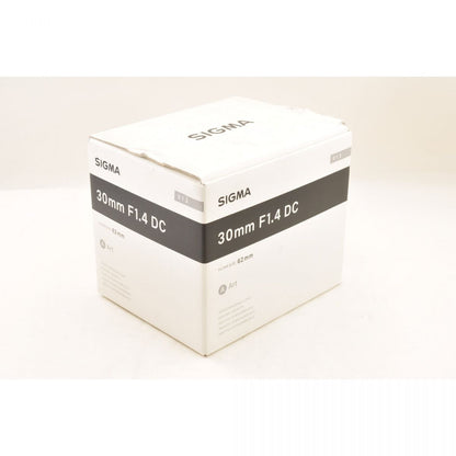 【中古】SIGMA 30mm F1.4 DC HSM Art 単焦点 カメラレンズ 交換レンズ ニコン用 シグマ