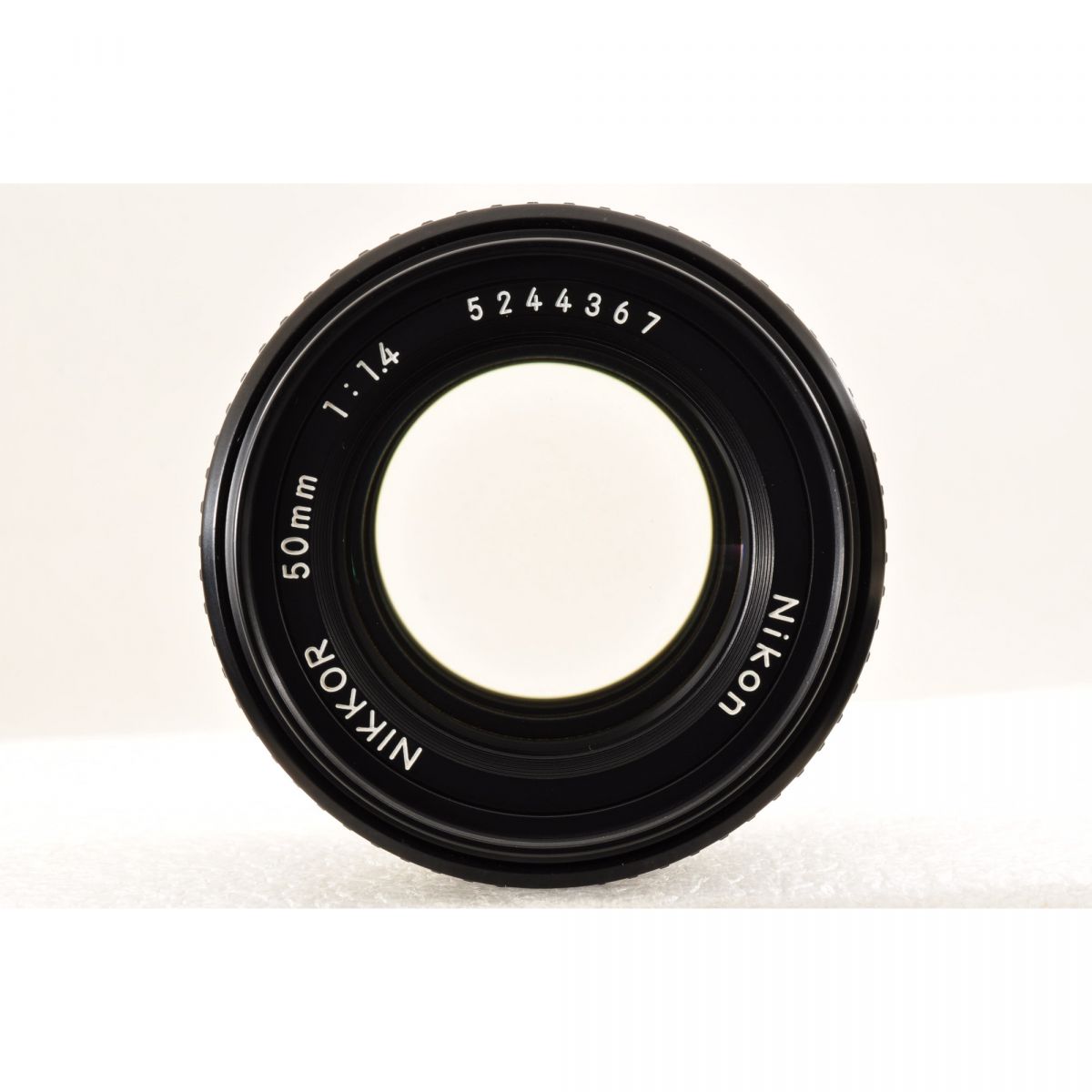 【中古】Nikon Ai-S NIKKOR 50mm f/1.4 標準単焦点 マニュアルフォーカスレンズ 元箱付 ニコン