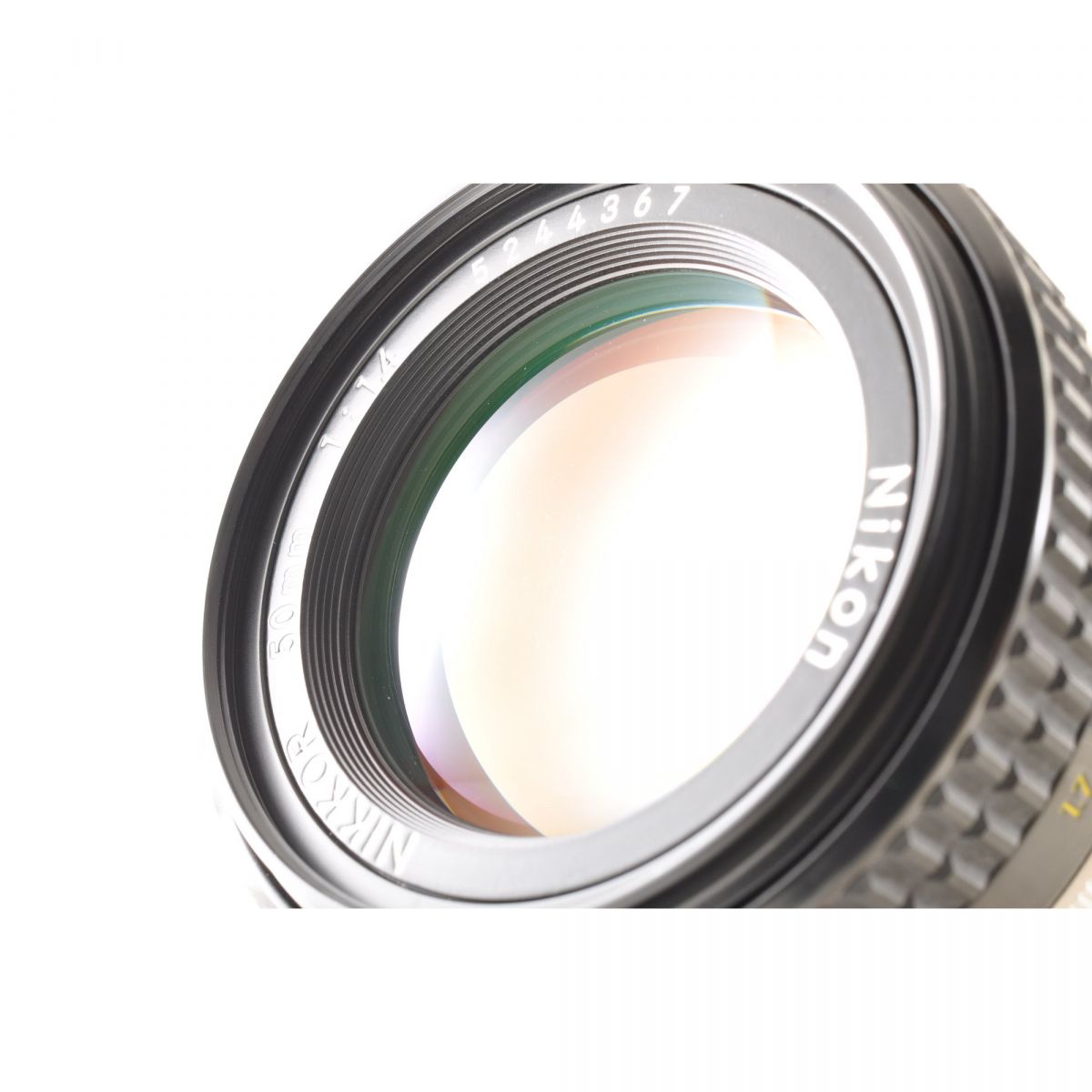 【中古】Nikon Ai-S NIKKOR 50mm f/1.4 標準単焦点 マニュアルフォーカスレンズ 元箱付 ニコン