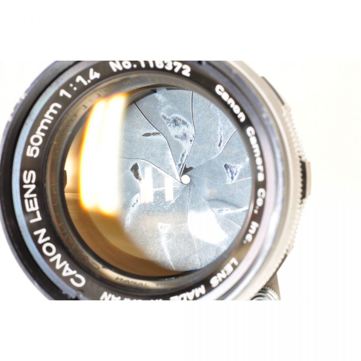 【中古】Canon 50mm f/1.4 LTM L39 単焦点 カメラレンズ 交換レンズ キヤノン