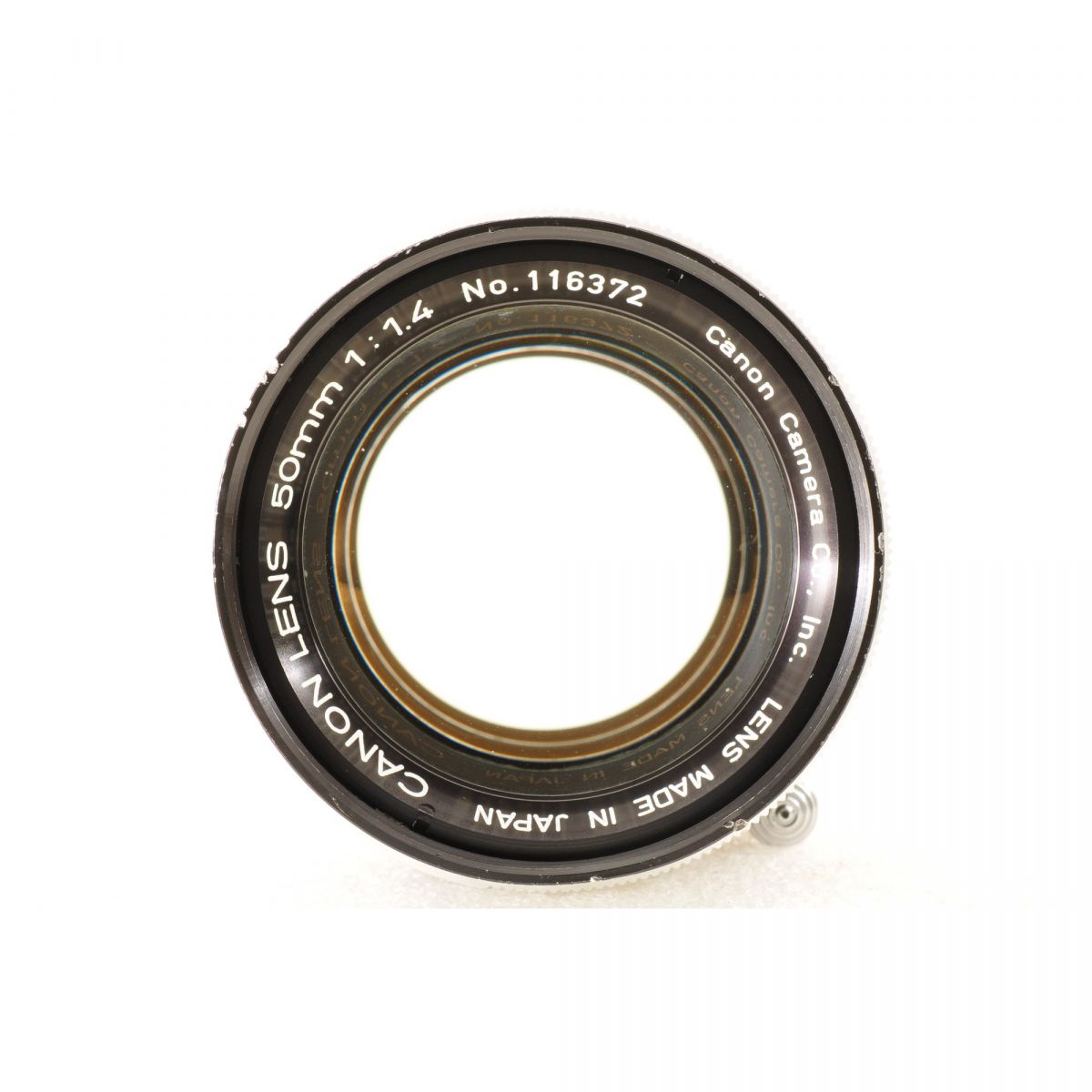 【中古】Canon 50mm f/1.4 LTM L39 単焦点 カメラレンズ 交換レンズ キヤノン
