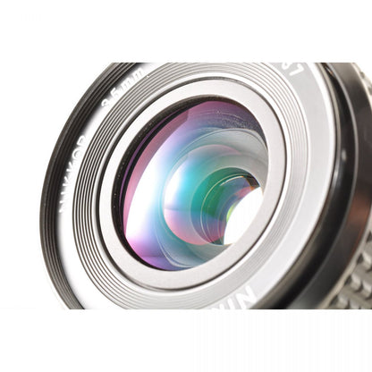 【中古】Nikon FE ブラック 35mm AI 35mm f/2.8 フィルムカメラ ニコン
