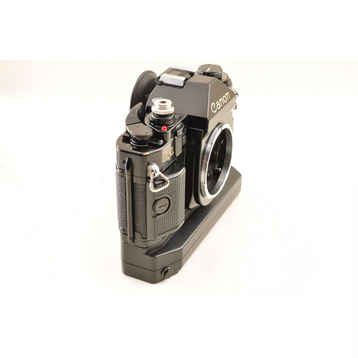 【中古】Canon A-1 ブラック パワーウインドA2 FD 28mm f/2.8 一眼レフ フィルムカメラ キヤノン