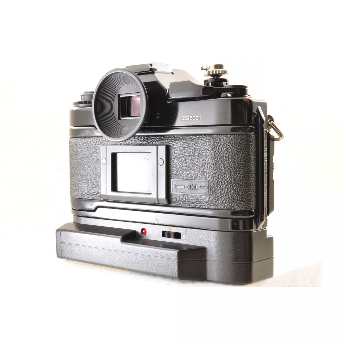 【中古】Canon A-1 ブラック パワーウインドA2 FD 28mm f/2.8 一眼レフ フィルムカメラ キヤノン