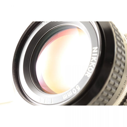 【中古】Nikon Ai NIKKOR 50mm f/1.4 標準単焦点 マニュアルフォーカスレンズ ニコン