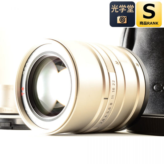 【中古】CONTAX Carl Zeiss Sonnar T* 90mm f/2.8 Gマウント 望遠レンズ コンタックス