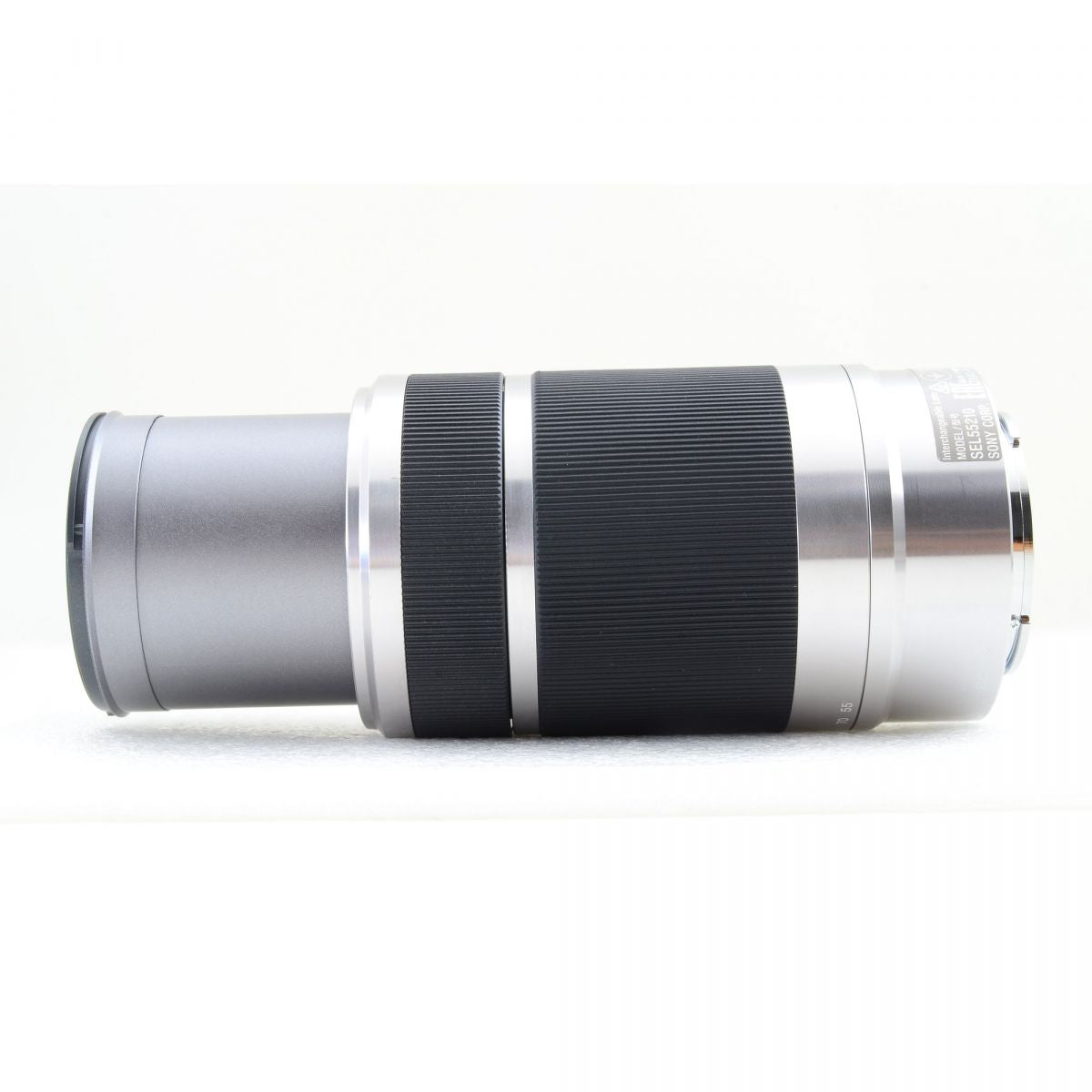 【中古】Sony E 55-210mm f4.5-6.3 OSS シルバー 望遠ズームレンズ ソニー