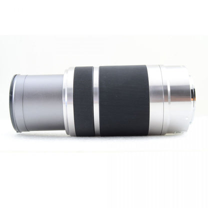 【中古】Sony E 55-210mm f4.5-6.3 OSS シルバー 望遠ズームレンズ ソニー