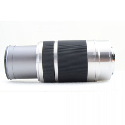 【中古】Sony E 55-210mm f4.5-6.3 OSS シルバー 望遠ズームレンズ ソニー