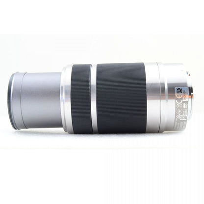 【中古】Sony E 55-210mm f4.5-6.3 OSS シルバー 望遠ズームレンズ ソニー