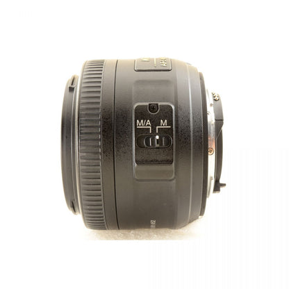 【中古】Nikon AF-S DX NIKKOR 35mm f1.8G 単焦点レンズ フード・元箱付 ニコン