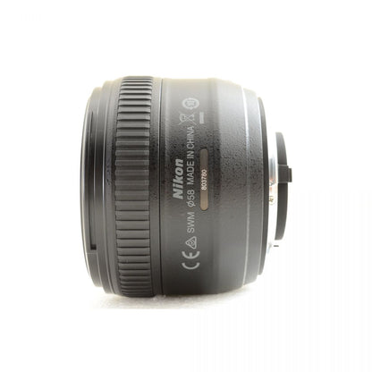【中古】Nikon AF-S NIKKOR 50mm f/1.4G 単焦点 カメラレンズ 交換レンズ フード付 ニコン