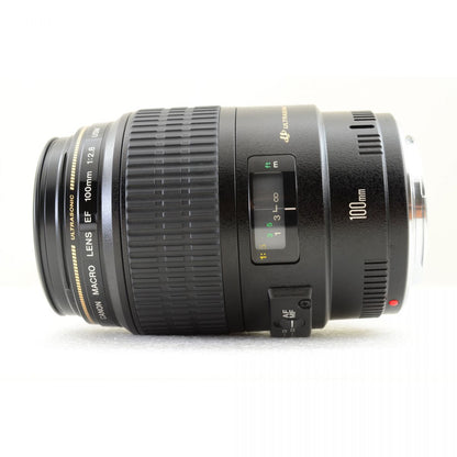 【中古】Canon EF 100mm f/2.8 マクロ USM 単焦点 カメラレンズ 交換レンズ キヤノン