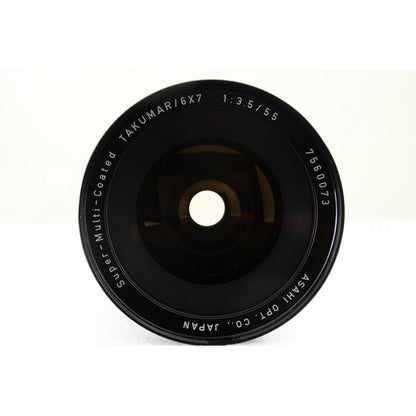 【中古】PENTAX SMC Takumar 6x7 55mm f/3.5 67 67II用 交換レンズ ペンタックス