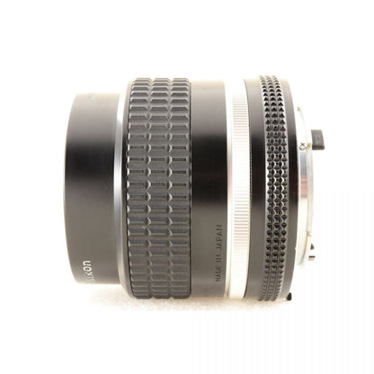 【中古】Nikon Ai-s Nikkor 35mm f2 広角 単焦点 カメラレンズ 交換レンズ フード付 ニコン
