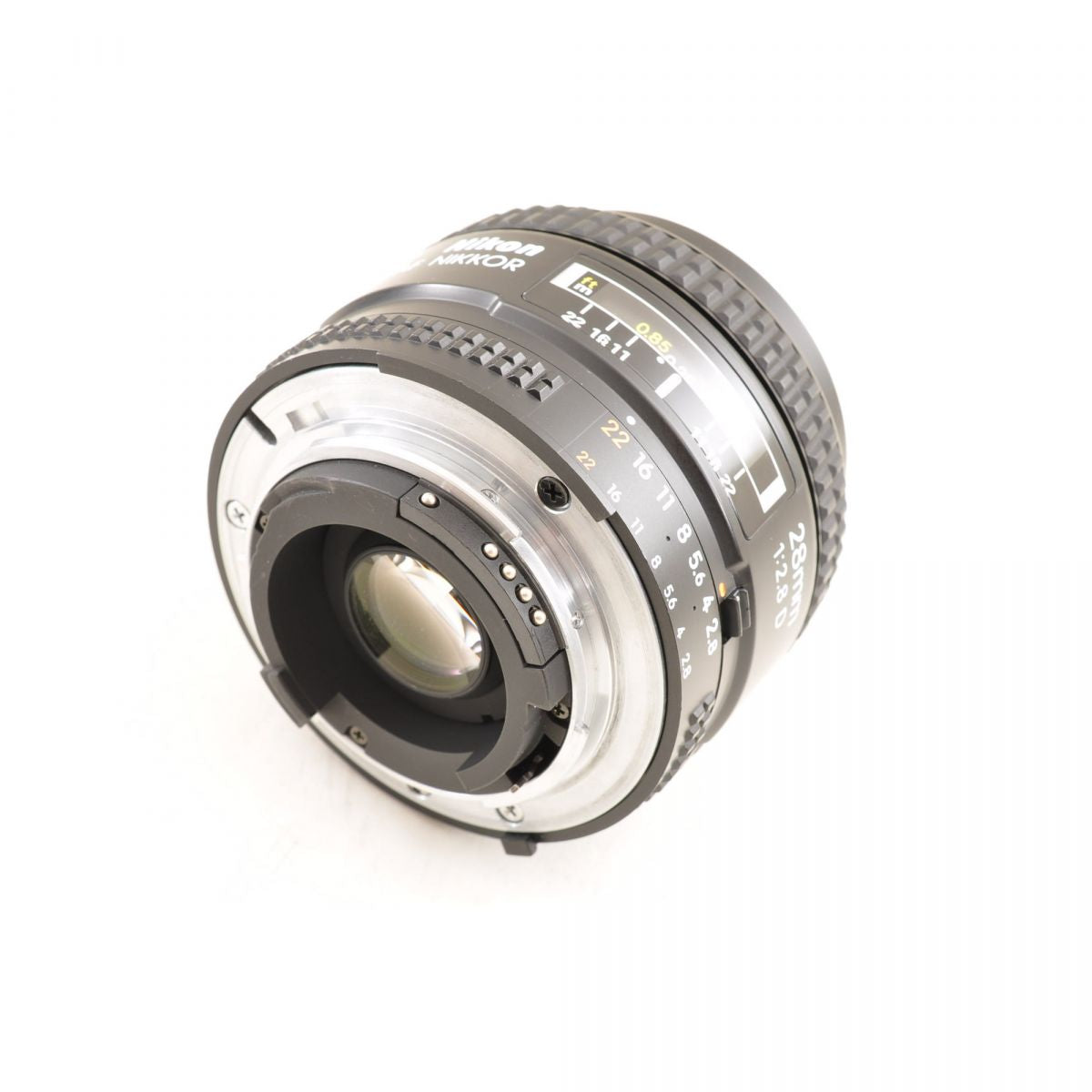 【中古】Nikon AF NIKKOR 28mm f2.8 D 広角 単焦点 カメラレンズ 交換レンズ 元箱付 ニコン