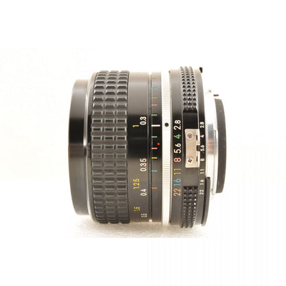 【中古】Nikon FE ブラック 一眼レフ フィルムカメラ 本体 Ai 24mm f2.8 広角 単焦点 レンズセット ニコン