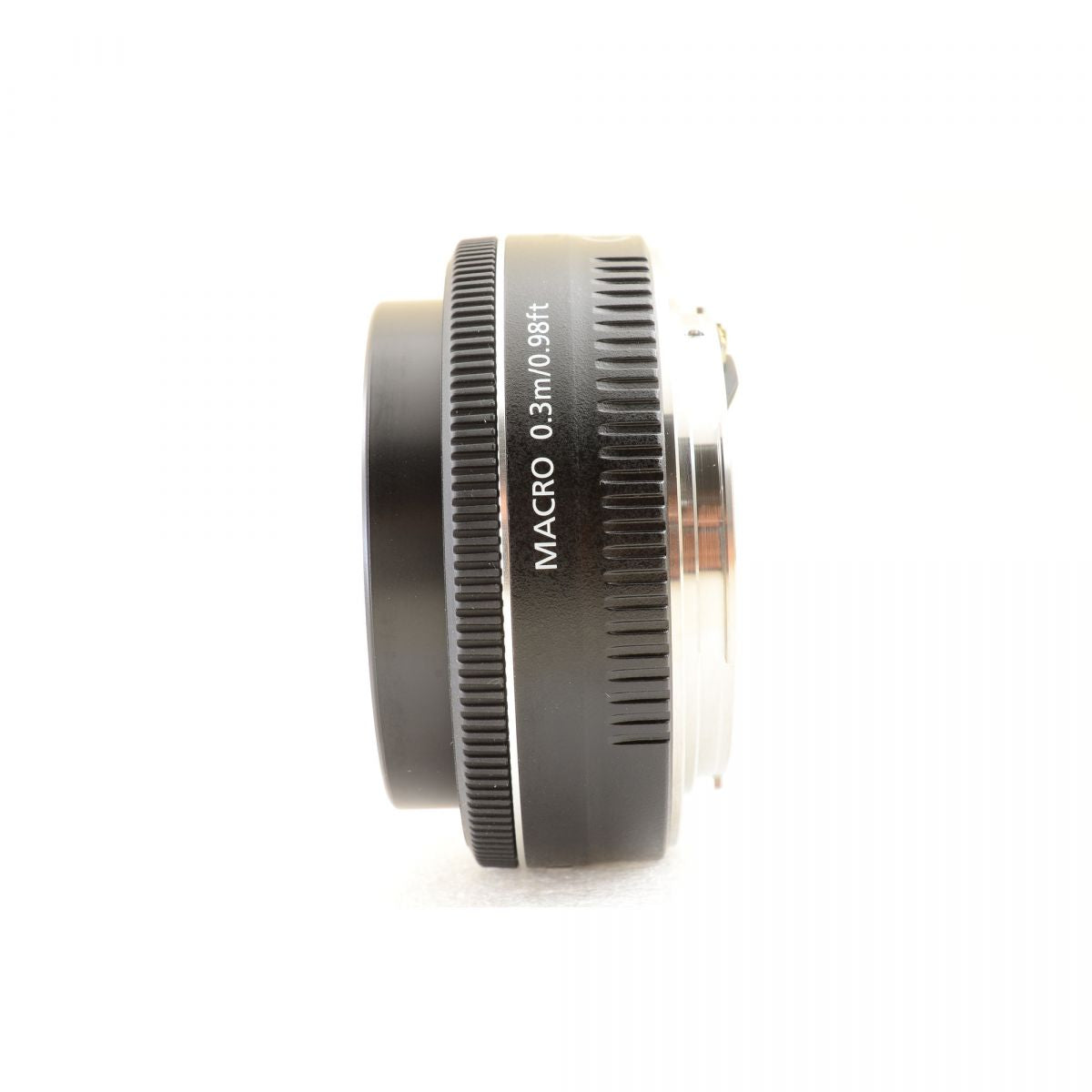 【中古】Canon EF 40mm f2.8 STM ブラック パンケーキ 単焦点 カメラレンズ 交換レンズ 元箱 キヤノン