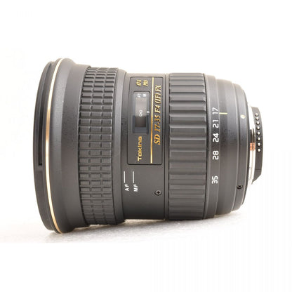 【中古】Tokina AT-X Pro SD 17-35mm F4 IF FX ズーム カメラレンズ 交換レンズ ニコン用